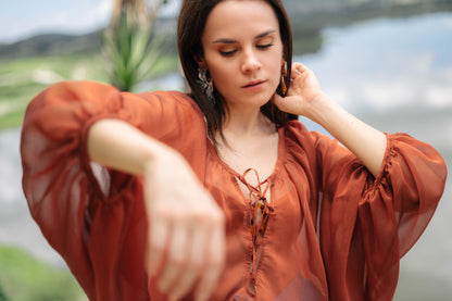 Blusa caliza