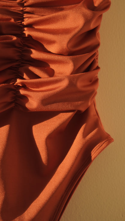 Bodysuit iris terracota