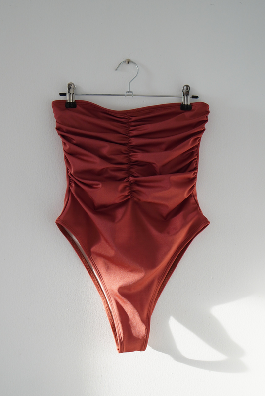 Bodysuit iris terracota