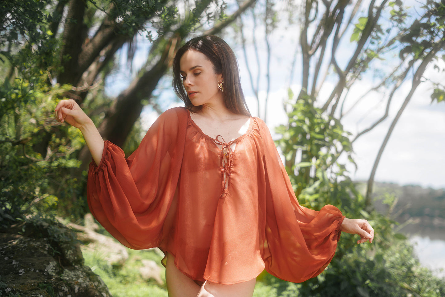 Blusa caliza